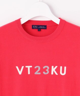 23区GOLF 【WOMEN】ロゴニット 着回しOK 動きやすさ◎ 厚すぎないからロングシーズン着用できる ピンク系