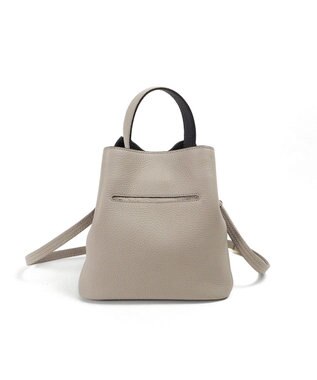 PELLE BORSA 2ウェイショルダーバッグ Reinette レネット 4741 グレージュ