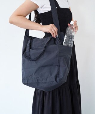 NIZYU KANO ポケッタブル 3wayトート ダークグレー