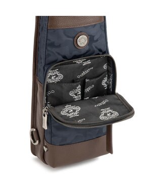 ACE BAGS & LUGGAGE Orobianco ソロペルテ 30th ボディバッグ  迷彩 93193 オロビアンコ ネイビー