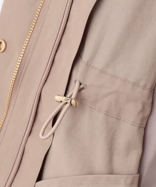 組曲 【WEB限定】中綿ライナー付き モッズコート ブラウン系