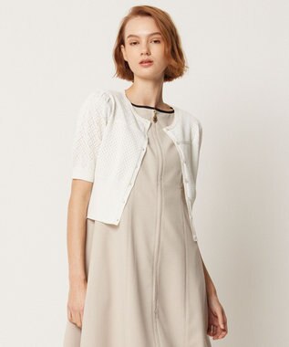 TOCCA 【洗える】MINI GAME CARDIGAN カーディガン オフ系