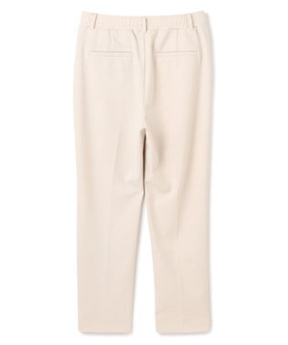 UNFILO 【WEB限定】BEAUTY MOVE センタープレス テーパードパンツ アイボリー