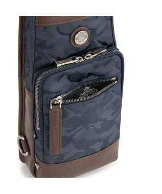 ACE BAGS & LUGGAGE Orobianco ソロペルテ 30th ボディバッグ  迷彩 93193 オロビアンコ ネイビー