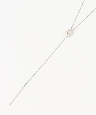 23区 プランプラリエットネックレス シルバー系