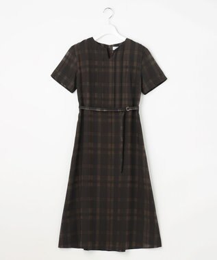 J.PRESS LADIES S シャドーチェック ワンピース