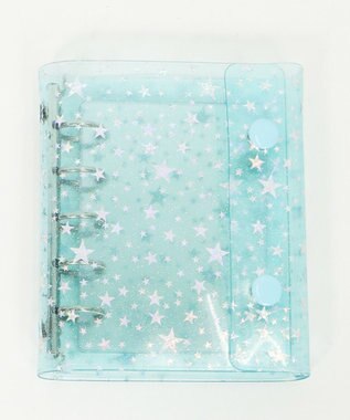 WEGO 星柄シールバインダー ブルー