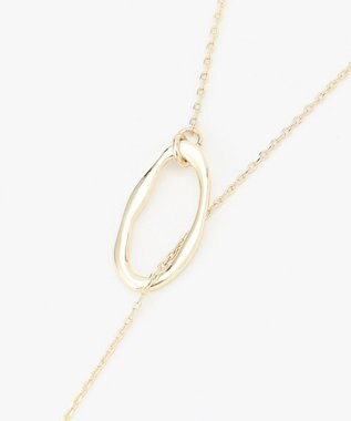 ANY スローパールネックレス ゴールド系