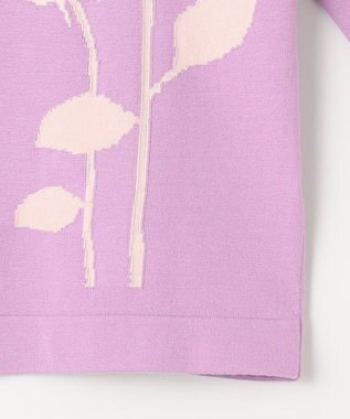 TOCCA 【洗える！】PRESENT ROSE カーディガン ライラック系