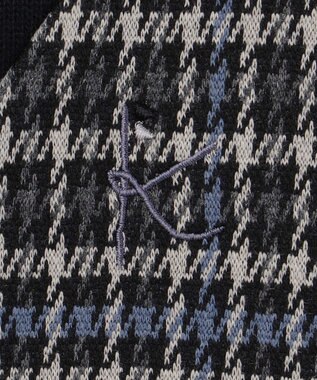 組曲 KIDS 【110-140㎝】チェック ワンピース ブラック系