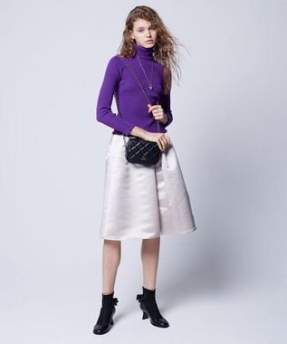 TOCCA 【洗える】CRYSTAL RIVER スカート ベージュ系