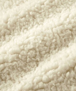 MIKI HOUSE HOT BISCUITS お耳付きボアフリース ダッフルマントギフトセット【BOX付き】 アイボリー