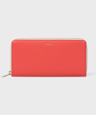 Paul Smith サプルレザー 長財布 コーラル