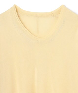 BEIGE， LAGORD / Uネックニット Cream