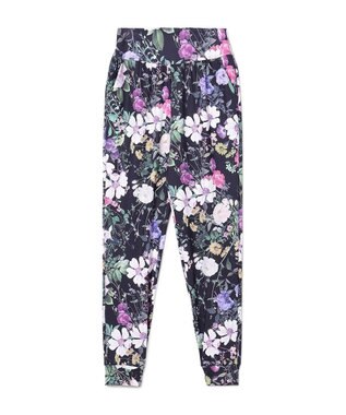 Chacott Chacott BALANCE ローズガーデンプリントパンツ ブラックプリント