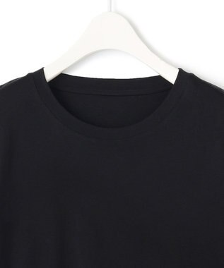 ICB L 【洗える】シンプルジャージー ロングスリーブプルオーバー ブラック系