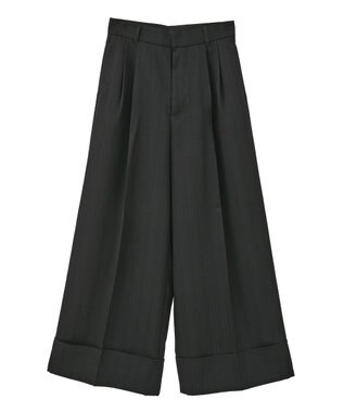 CRAFT STANDARD BOUTIQUE ロールアップパンツ Black