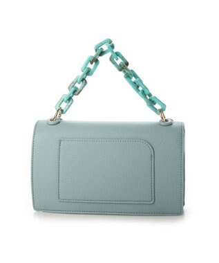 UNBILLION kakatoo プラチェーンハンドルスクエアショルダー SBL