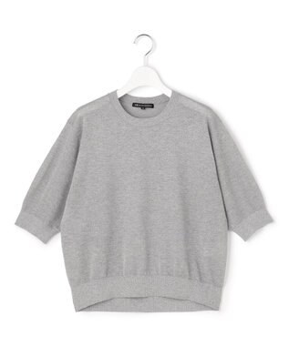 23区 【先行予約】オータムメタリック パフスリーブ ニット Tシャツ シルバー系