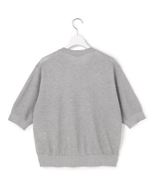 23区 【先行予約】オータムメタリック パフスリーブ ニット Tシャツ シルバー系
