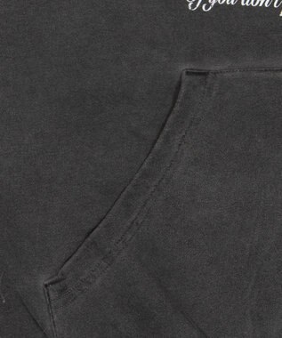 WEGO グラフィックバルーンクロップドプルパーカー ブラックその他