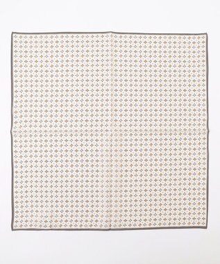 JOSEPH ABBOUD 【日本製】RCF綿ローン 小紋柄プリント スカーフ