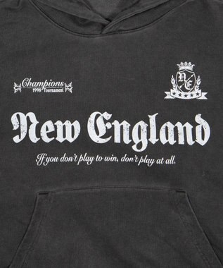 WEGO グラフィックバルーンクロップドプルパーカー ブラックその他