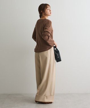 CRAFT STANDARD BOUTIQUE ロールアップパンツ Beige