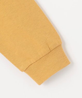 ANY KIDS 恐竜プリント 長袖Tシャツ マスタード（ブラキオサウルス）