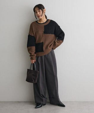 CRAFT STANDARD BOUTIQUE ロールアップパンツ Charcoal Gray