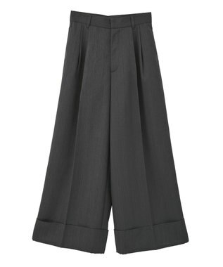 CRAFT STANDARD BOUTIQUE ロールアップパンツ Charcoal Gray