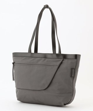 Y'SACCS コーデュロイライクナイロントート グレー