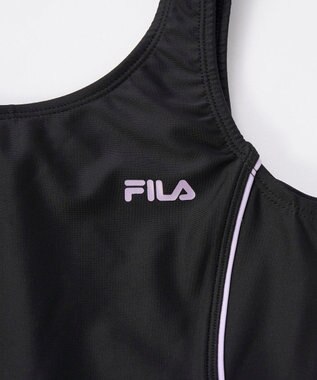OP／FILA 【FILA】Tシャツ付きスクール水着 パープル