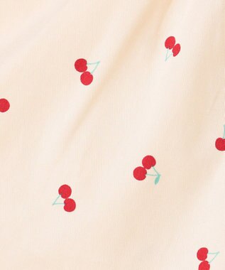 ANY KIDS 【洗濯機可能】スカラップショートパンツ エクリュ（サクランボ×ドット）