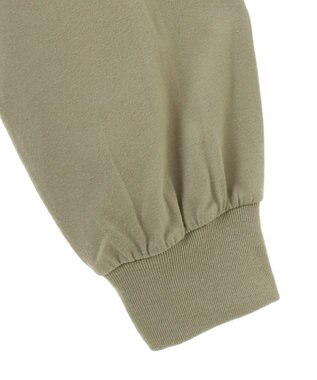 Green Parks メッシュドッキングレイヤーチュニック Khaki