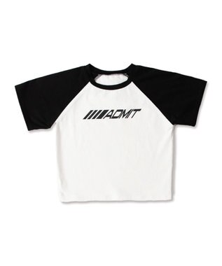 WEGO パイピングラグランT ブラック