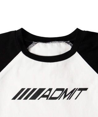 WEGO パイピングラグランT ブラック