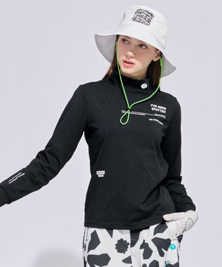 PW CIRCULUS 【WOMEN】ベーシックロングスリーブモックネック ゴルフウェア レディース