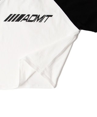 WEGO パイピングラグランT ブラック