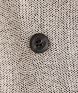 BEIGE， NATION / ウールヘリンボーンダブルジャケット C.Gray