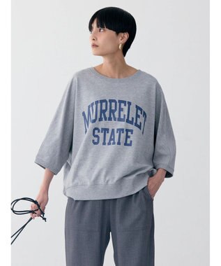 AMERICAN HOLIC ドルマンミニ裏毛プルオーバー② Light Gray Mixture