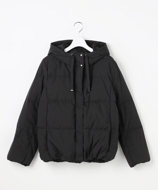 J.PRESS LADIES S 【洗える】タフタダウン ショート丈 コート ブラック系