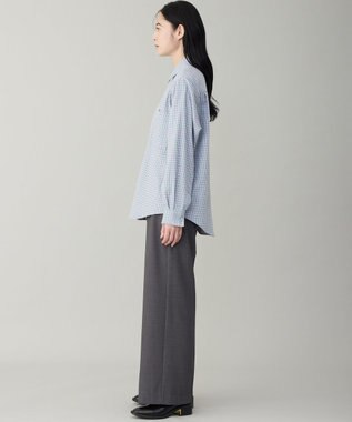 UNFILO MENS 【男女兼用】クリーンチェック ネルシャツ ピンクチェック