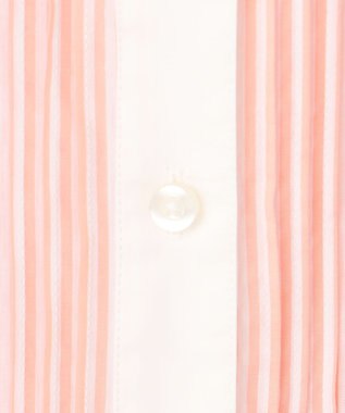 J.PRESS YORK STREET 【WOMEN】コットンタイプライター ブラウス オレンジ系1