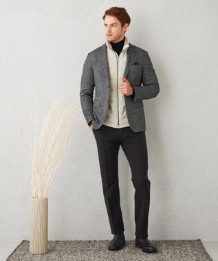 JOSEPH ABBOUD 【ダウンライナー付き】3WAY ダブルストレッチダウンコート アイボリー系