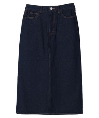 Green Parks Ａラインデニムスカート One Wash