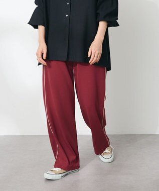 CRAFT STANDARD BOUTIQUE パイピングラインパンツ Red