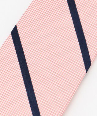 J.PRESS MEN 【GEOMETRIC JACQUARD COLLECTION】ジオメトリックジャガード ネクタイ ピンク系1
