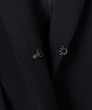 ANY SIS L セレモニーダブルクロス カラーレス ジャケット ネイビー