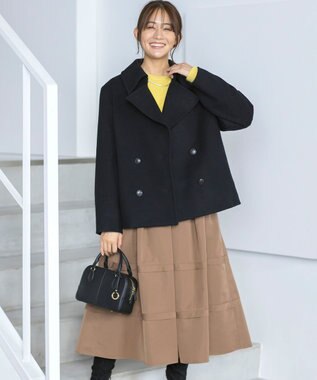 組曲 【ショルダーベルト付き】ミニボストンバッグ ブラック系